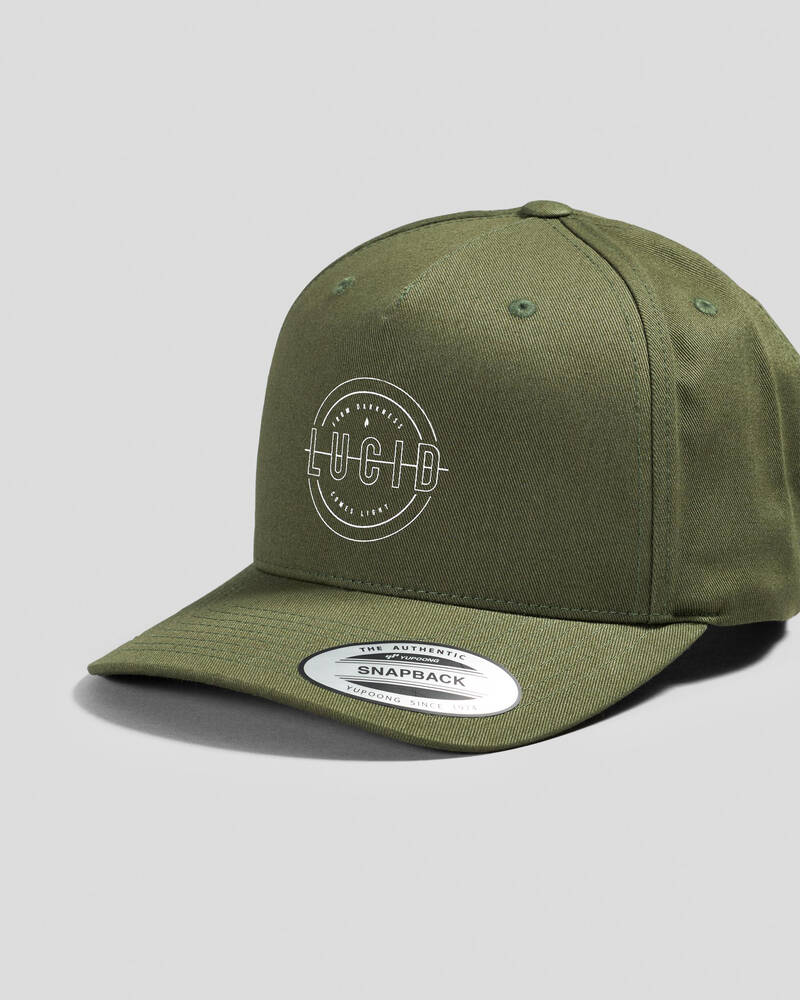 Lucid Round Up Snapback Cap for Mens