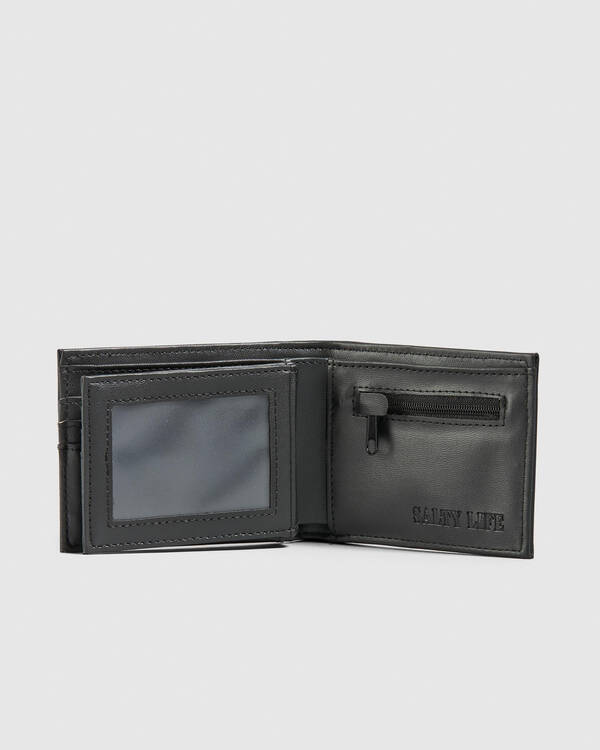 Salty Life Bullseye Faux Leather Wallet for Mens