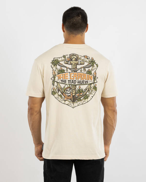 The Mad Hueys The Tiki Captain T-Shirt for Mens