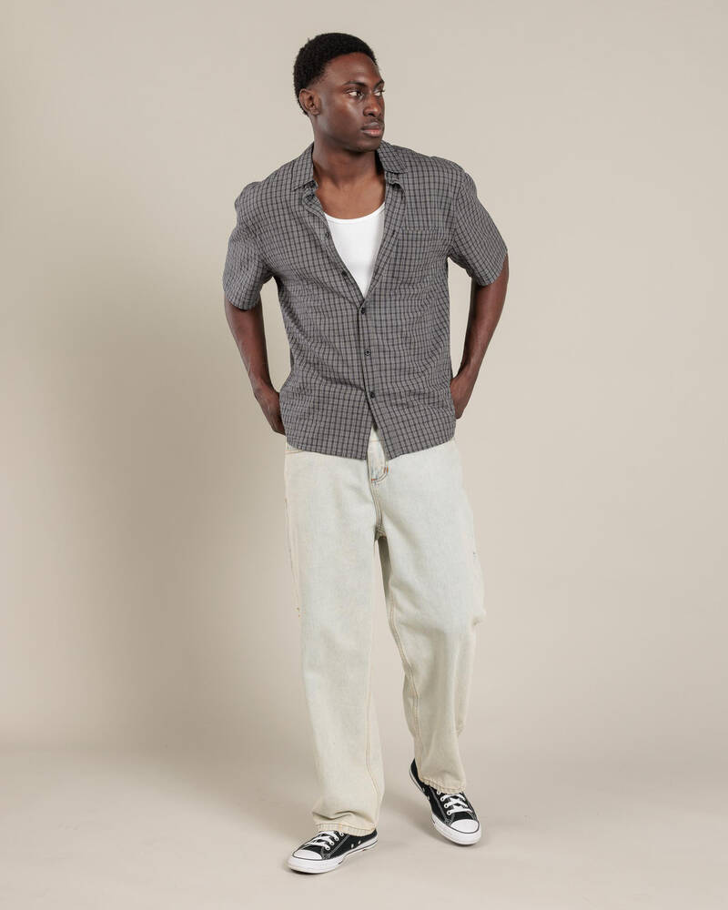 Lucid Iron Short Sleeve Shirt for Mens