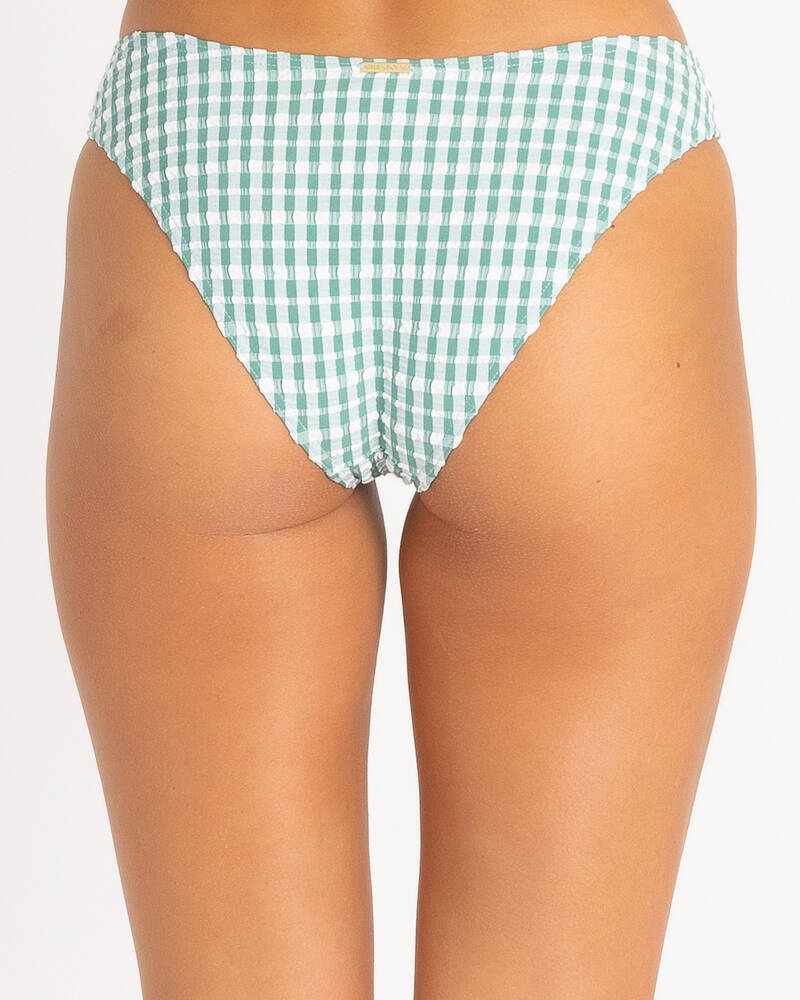 Billabong Wave Check Bondi Bikini Bottom for Womens
