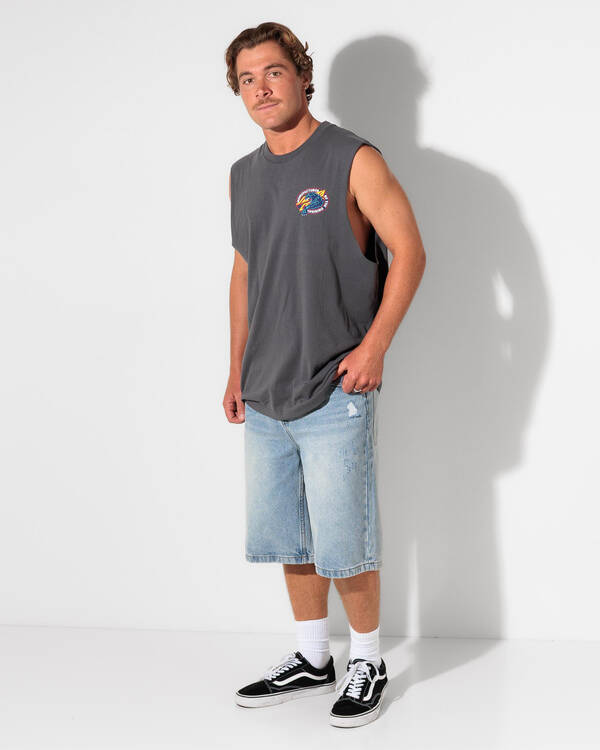 Santa Cruz Natas SC Panther Muscle Tank for Mens