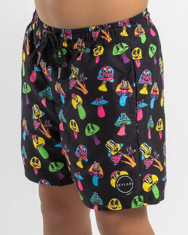 Skylark Boys' Vibrance Elastic Waist Shorts for Mens