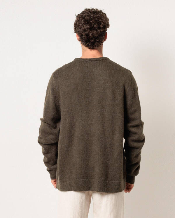 Rhythm Mohair Stripe Knit for Mens