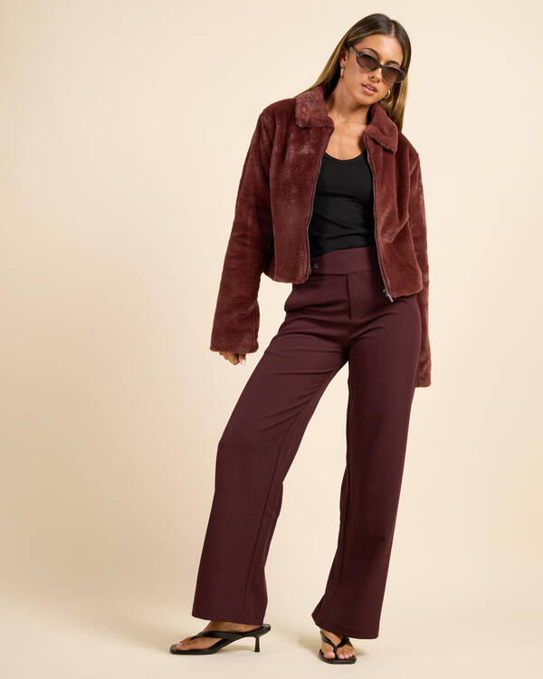 Ava And Ever Tilly Faux Fur Jacket for Womens