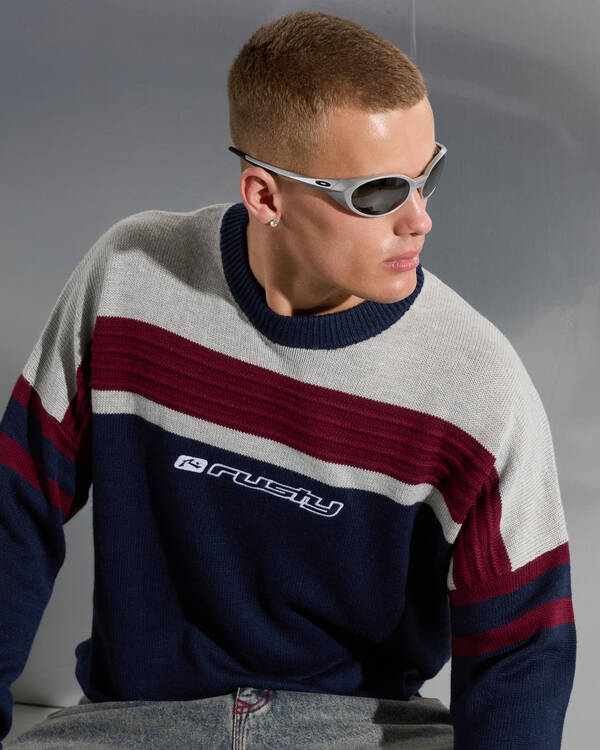 Rusty Snow Trip Archive Sweater for Mens