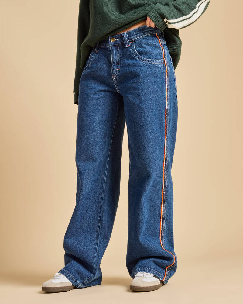 Rusty Flip Mommy Jeans for Womens