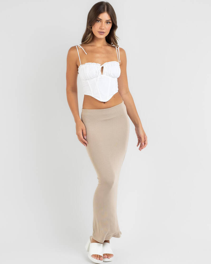 Ava And Ever It Girl Maxi Skirt for Womens