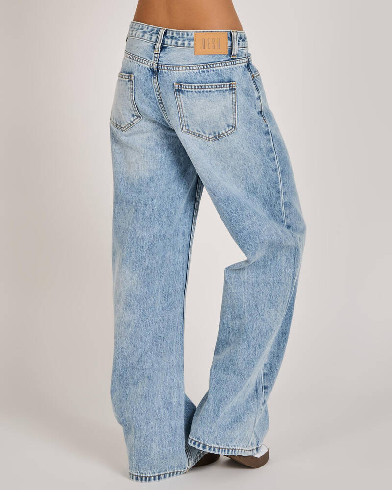 DESU Girls' Soho Wide Leg Jeans for Womens