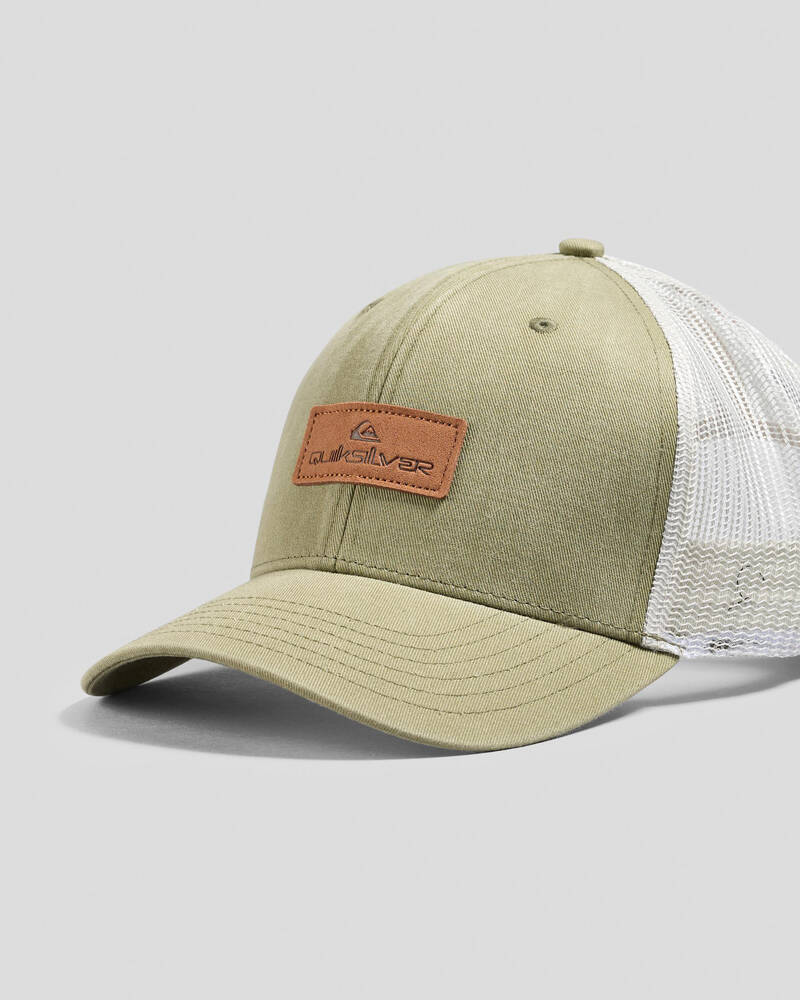 Quiksilver Down The Hatch Trucker Cap for Mens