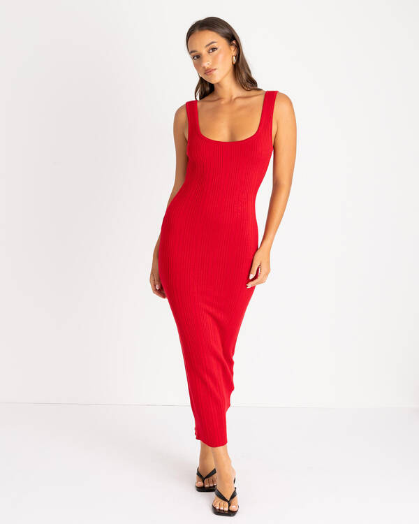 Ava And Ever Theodora Knit Midi Dress for Womens
