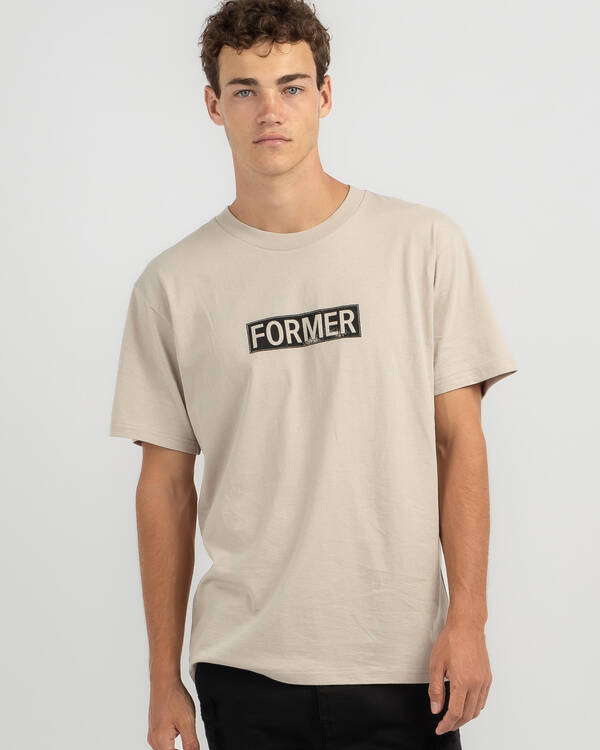 Former Legacy Plate T-Shirt for Mens