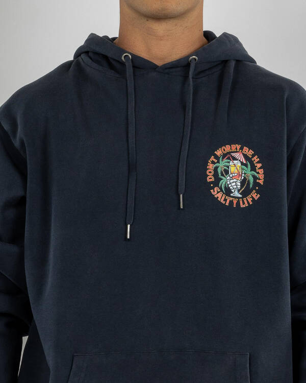 Salty Life Don't Worry Hoodie for Mens