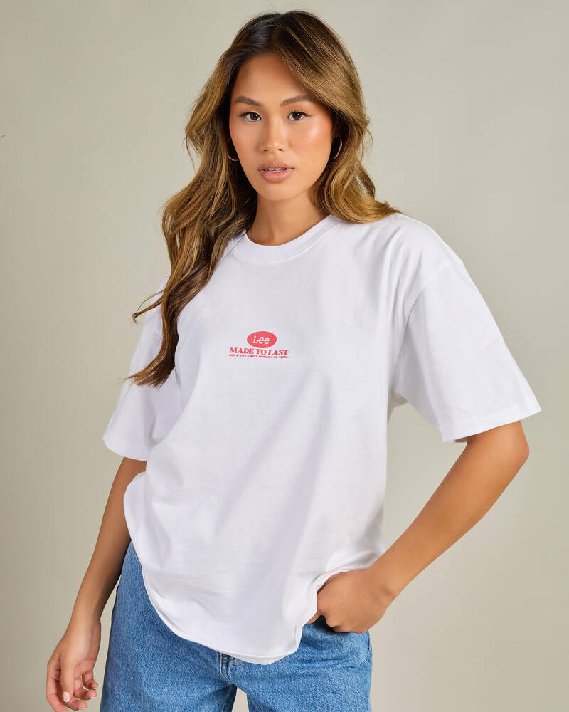 Lee Billboard Baggy T-Shirt for Womens