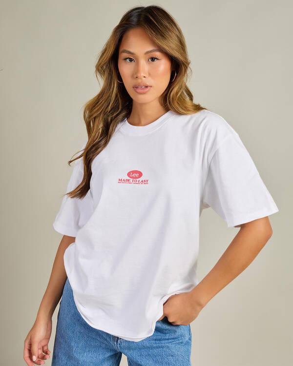 Lee Billboard Baggy T-Shirt for Womens