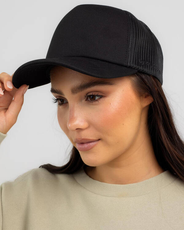 Flexfit High Crown Trucker Cap for Womens