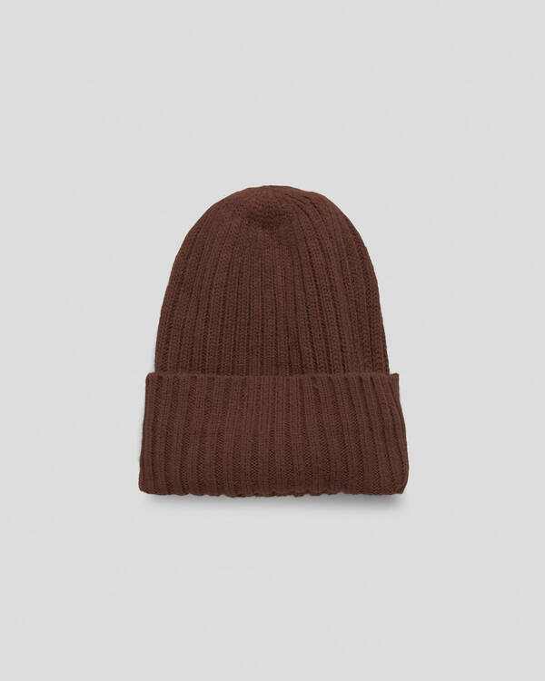 Stussy Graffiti Rib Knit Beanie for Womens