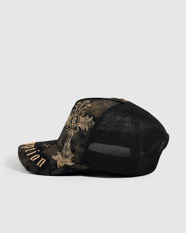 Redemption Rosary Trucker Cap for Mens