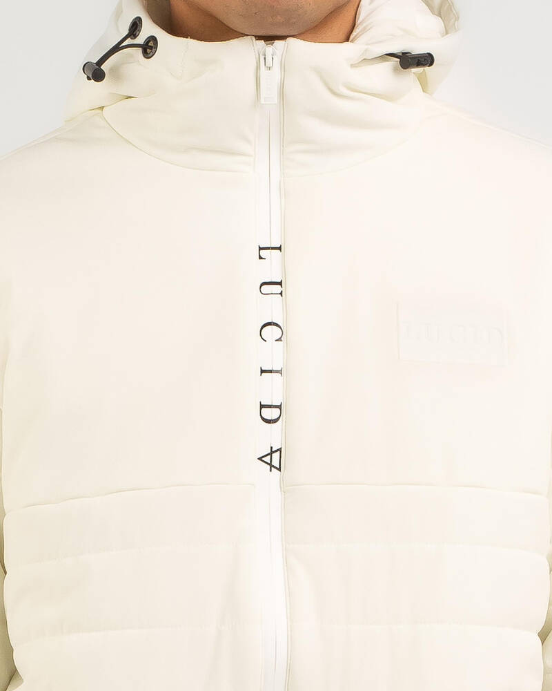 Lucid Montreal Hooded Puffer Jacket for Mens