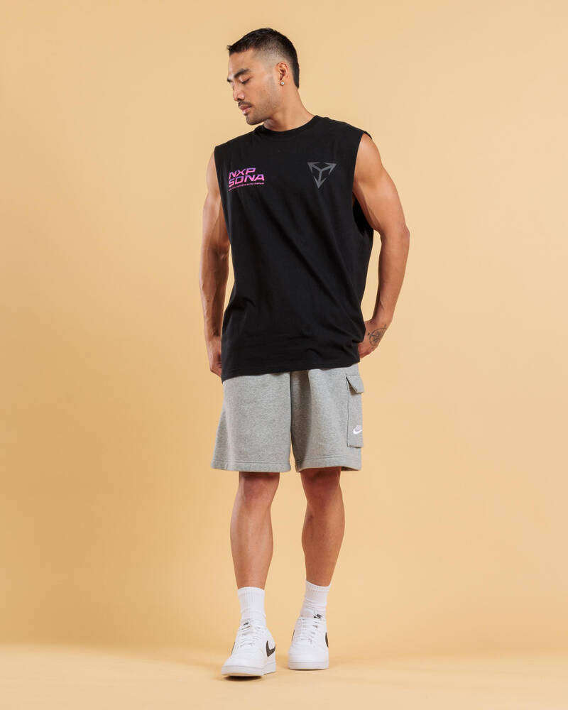 Nena & Pasadena Finest Relaxed Muscle Tank for Mens