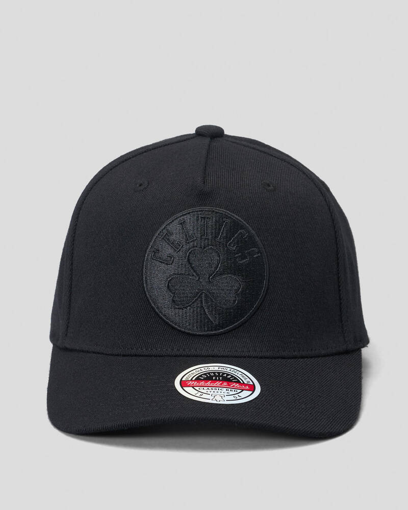 Mitchell & Ness Boston Celtics Team Logo Snapback Cap for Mens