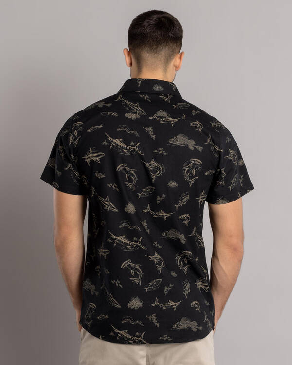 Salty Life Deepwater Short Sleeve Shirt for Mens