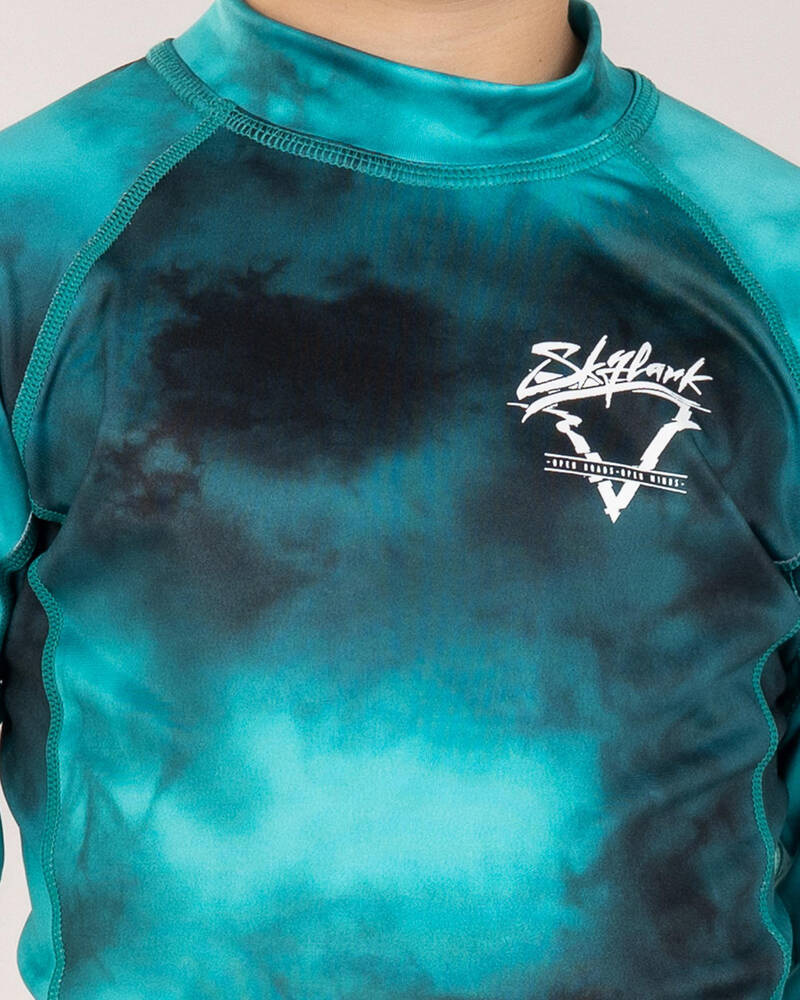Skylark Toddlers' Frequency Long Sleeve Rash Vest for Mens