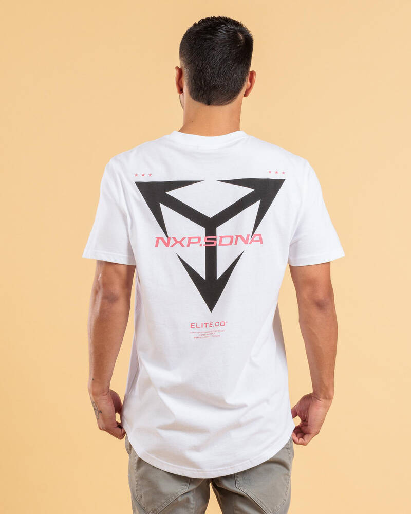 Nena & Pasadena Finest Dual Curved T-Shirt for Mens