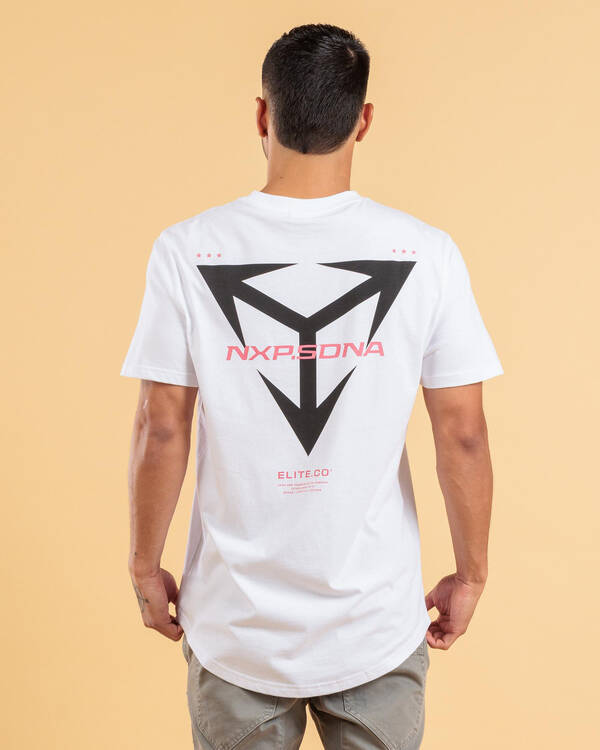 Nena & Pasadena Finest Dual Curved T-Shirt for Mens
