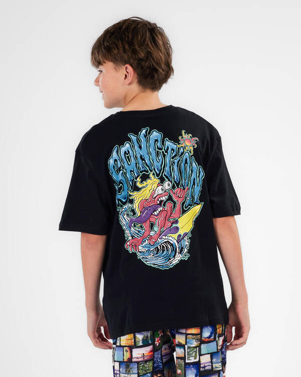 Sanction Boys' Wave Wrecker T-Shirt for Mens