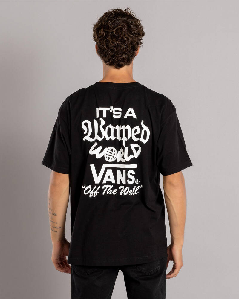 Vans Warped World T-Shirt for Mens