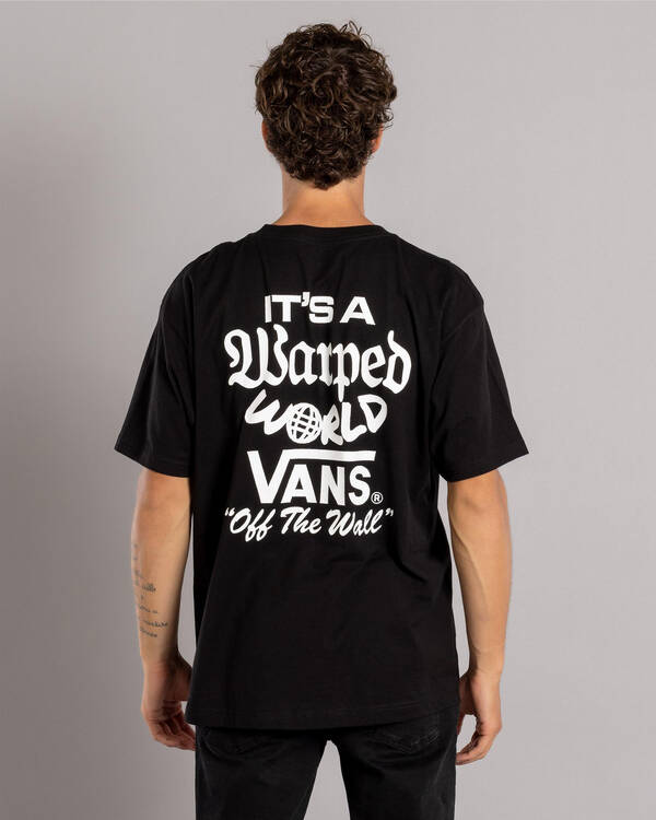 Vans Warped World T-Shirt for Mens
