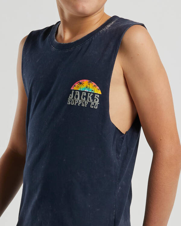 Jacks Boys' Aloha Muscle Tank for Mens