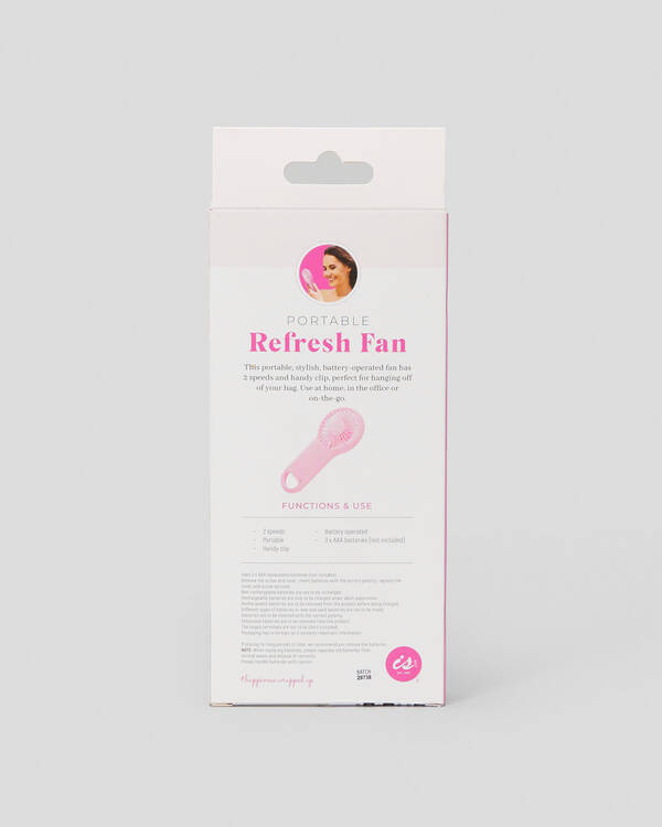 Get It Now Refresh Fan with Clip for Unisex