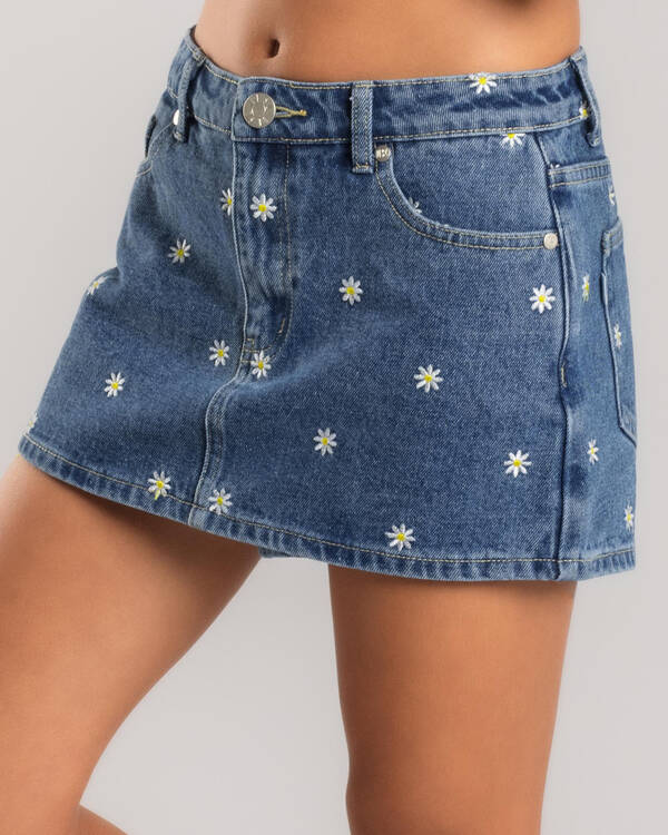DESU Girls' Allegra Denim Skort for Womens