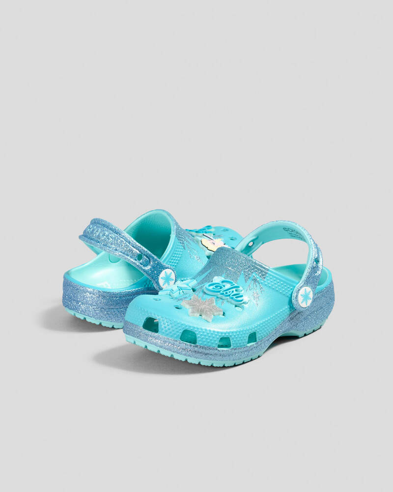 Crocs Toddlers' Frozen Elsa Clogs for Unisex