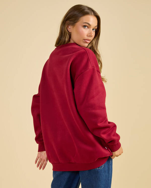 Rusty California Crewneck Sweatshirt for Womens