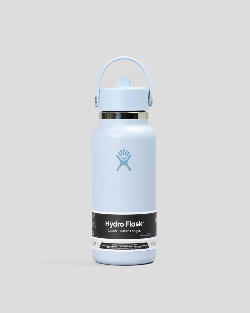Hydro Flask 32oz Wide Mouth Flex Straw Cap Bottle for Unisex