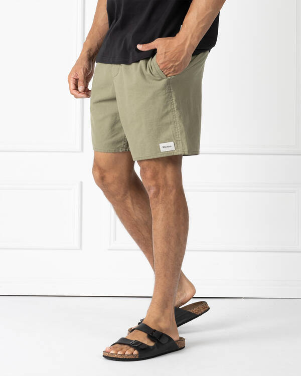 Rhythm Classic Linen Jam Shorts for Mens