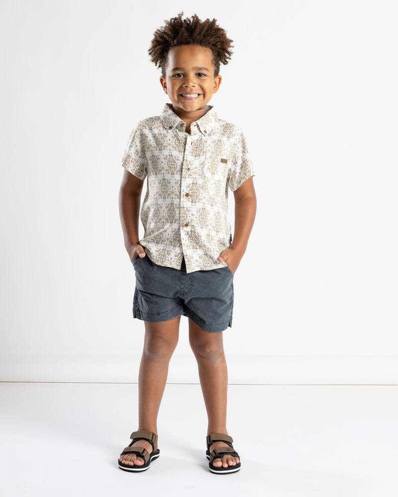 Skylark Toddlers' Script Short Sleeve Shirt for Mens