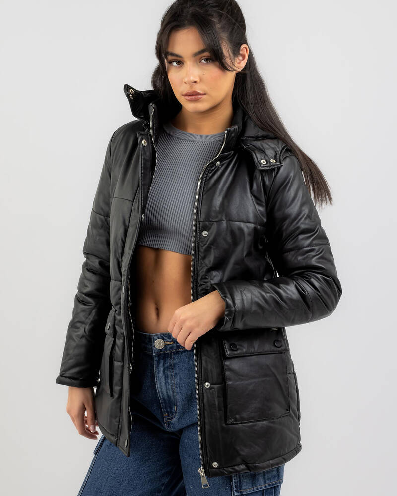 Used Wannabe Hooded Jacket for Womens