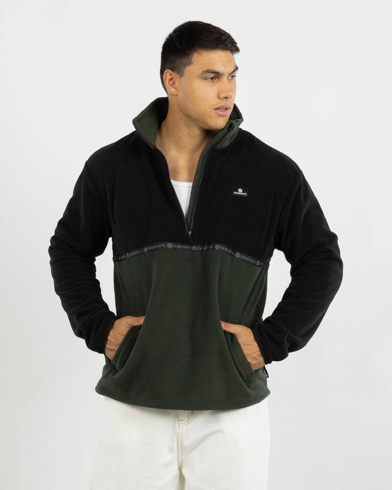 The Mad Hueys Tidal 1/4 Zip Polar Fleece for Mens