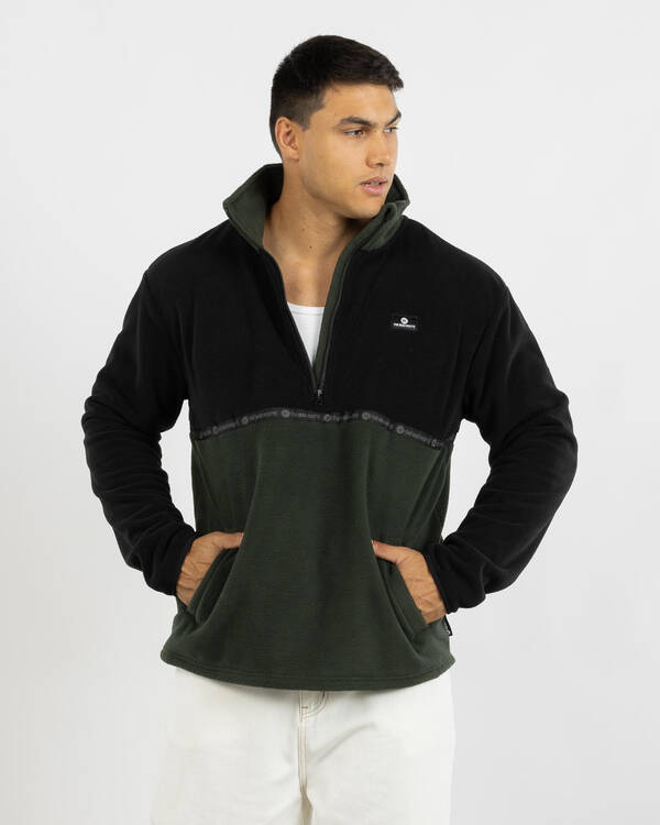 The Mad Hueys Tidal 1/4 Zip Polar Fleece for Mens