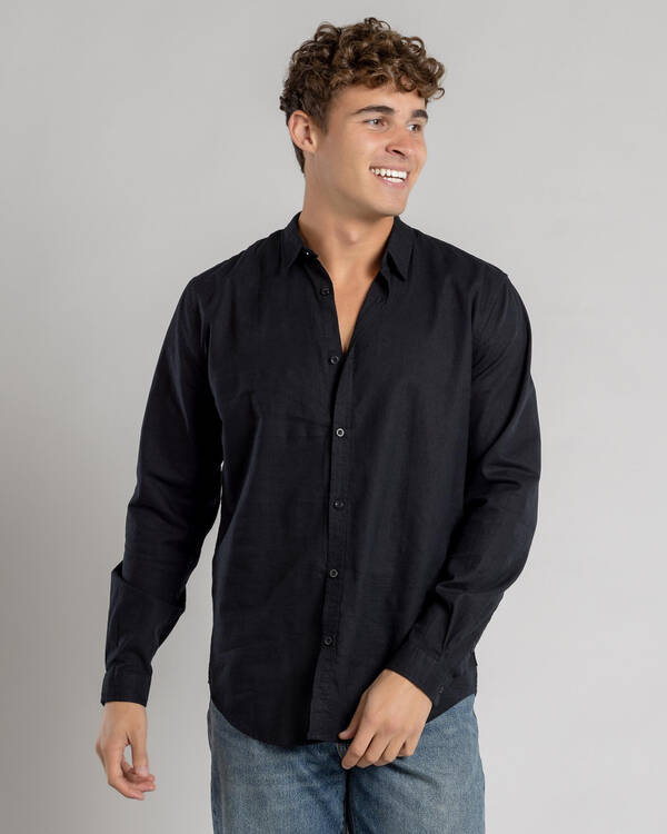 Skylark Hemp Long Sleeve Shirt for Mens