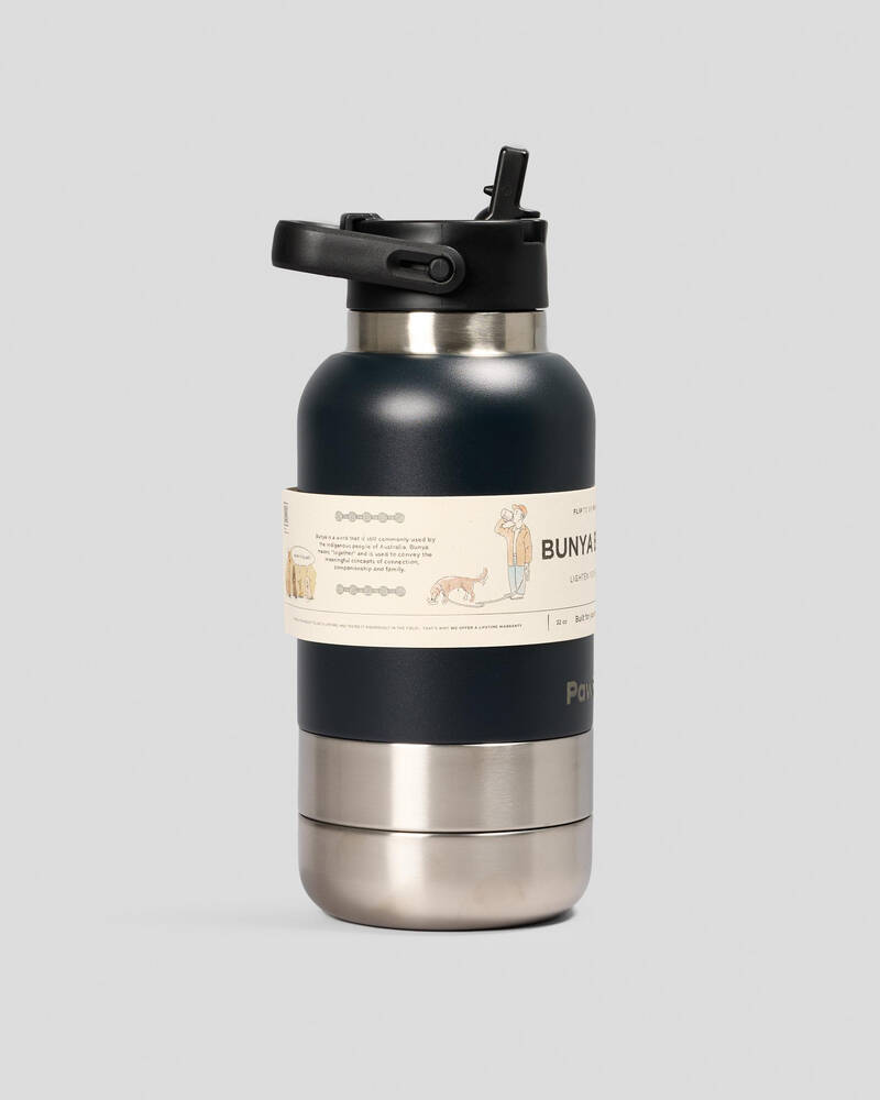 Paw Print Bunya 32Oz Drink Bottle & Pet Bowl for Unisex