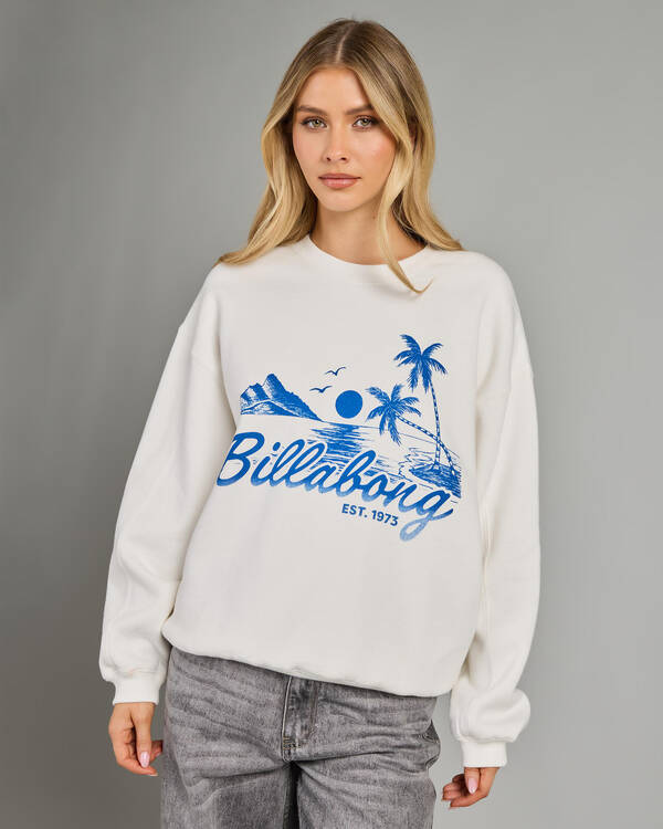 Billabong Such A Vibe Kendall Crewneck Sweatshirt for Womens