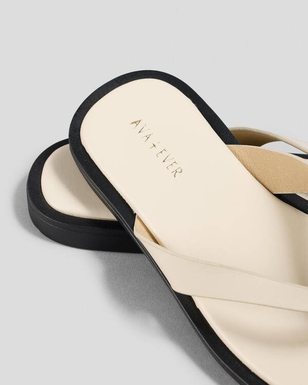 Ava And Ever Isola Thong Slide Sandals for Womens