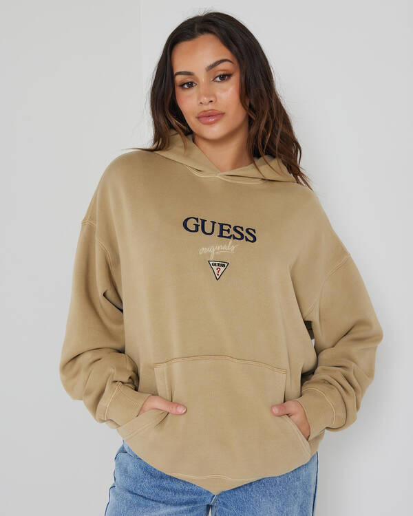 GUESS Baker Logo Hoodie for Womens
