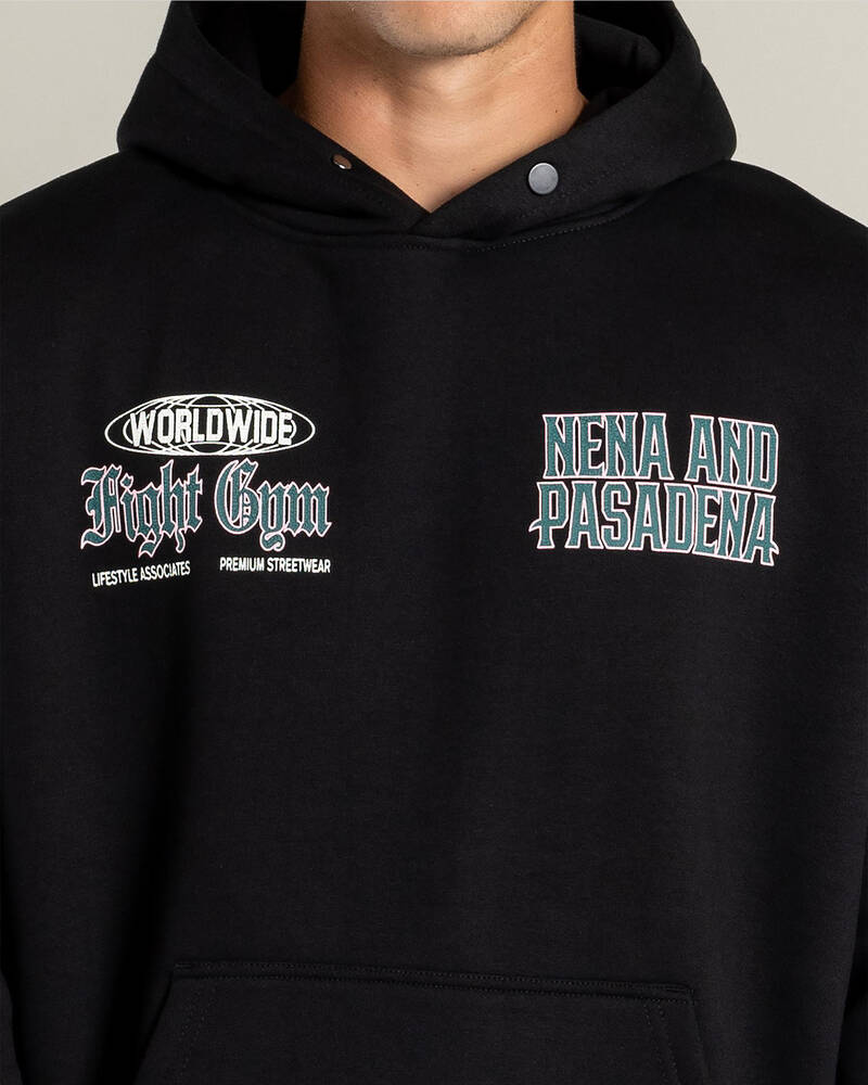 Nena & Pasadena Battle Box Fit Hoodie for Mens