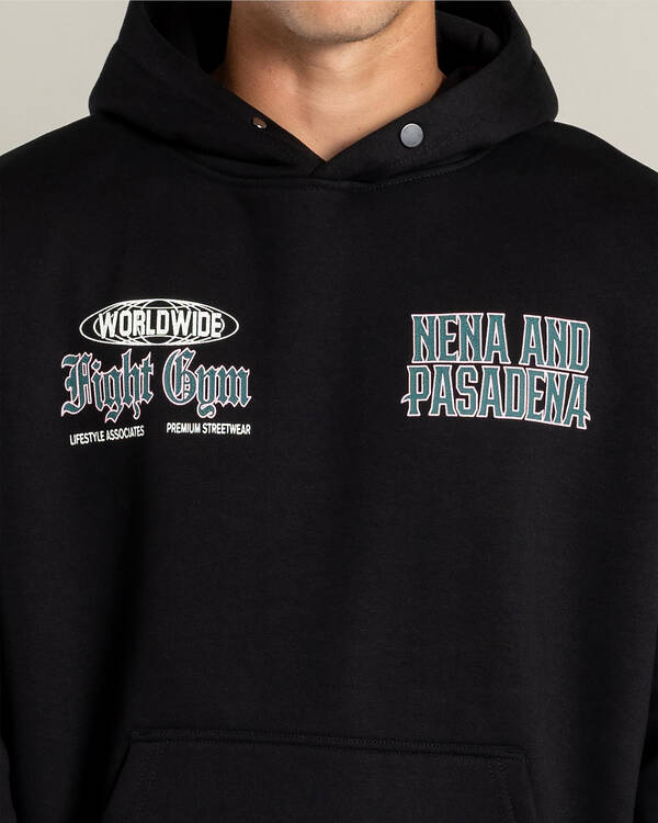 Nena & Pasadena Battle Box Fit Hoodie for Mens